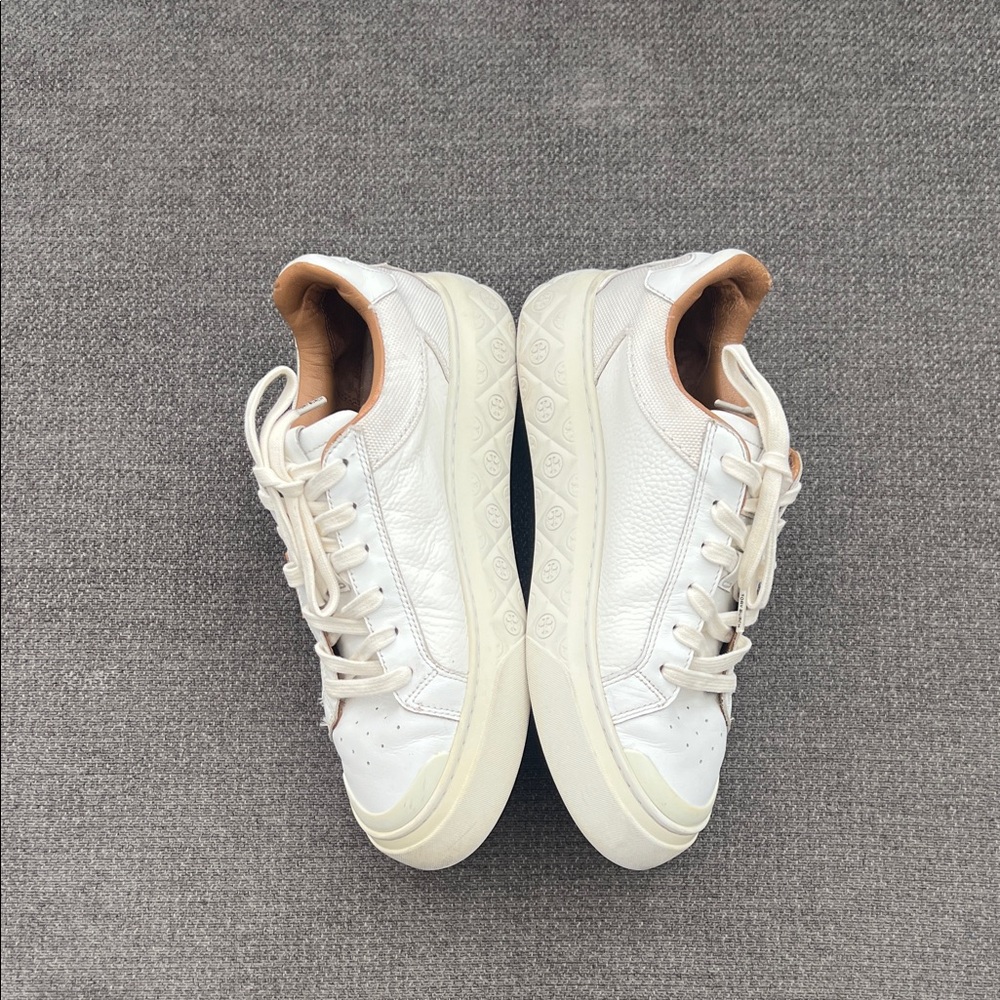Tory Burch Women's Cream Platform Sneakers